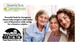 Tioga Opportunities, Inc. to host hybrid in-person and virtual caregivers program