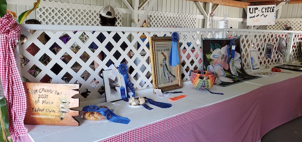 The Arts and Crafts Barn at the Tioga County Fair