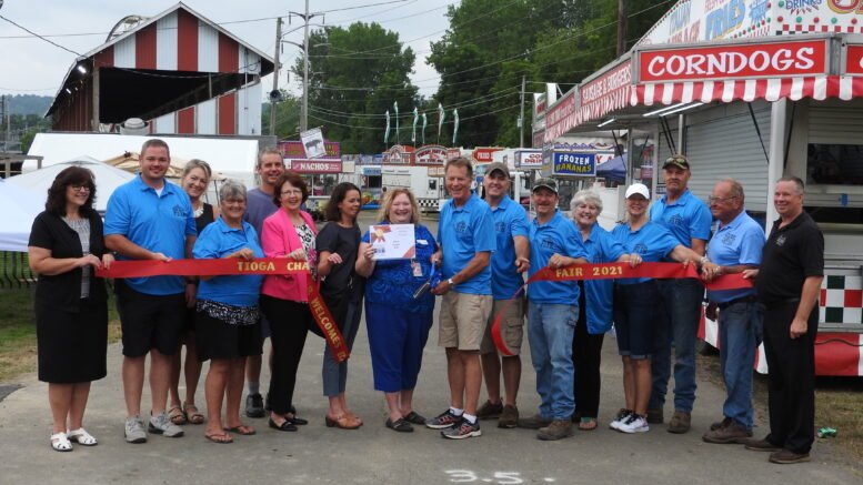 Feeling the heat at the Tioga County Fair!