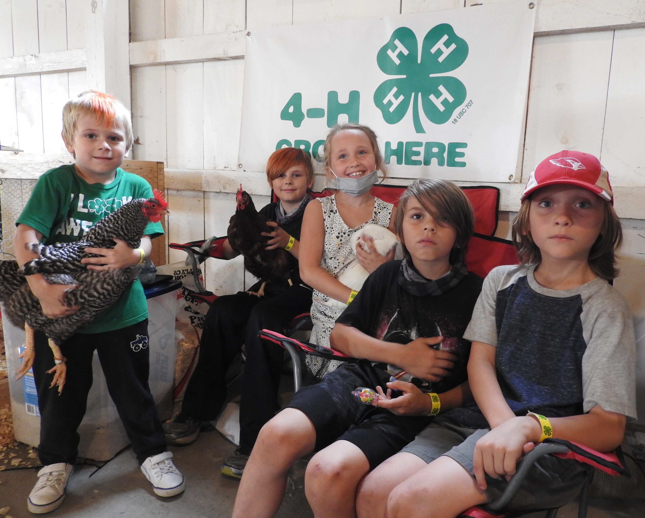 Feeling the heat at the Tioga County Fair!