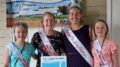 Tioga County Dairy Princess Court attends the Candor’s Farmers Market