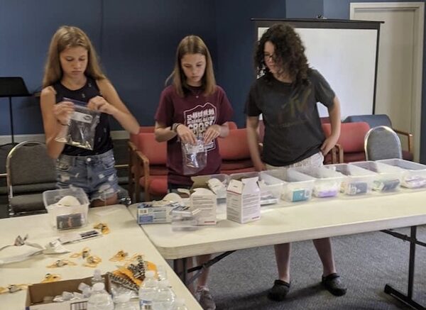 Gold Award project to distribute kits to local seniors in the community