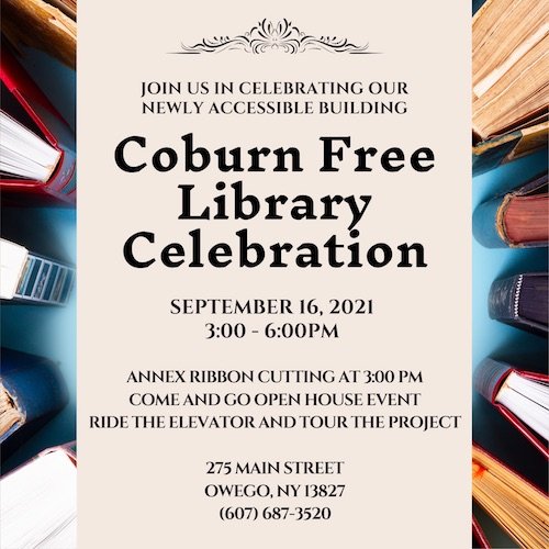 Coburn Free Library celebrates accessibility