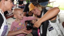 Plenty of smiles at build-a-bike event