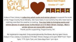 Coburn Free Library gives back