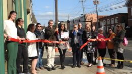 Ribbon cutting officiates completion of downtown revitalization project