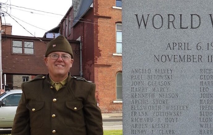 Owego man honors our doughboys