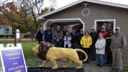 Apalachin Lions unveil new storage building