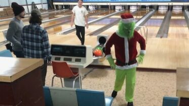 Black Friday Bowling has visit from a special guest