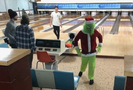 Black Friday Bowling has visit from a special guest