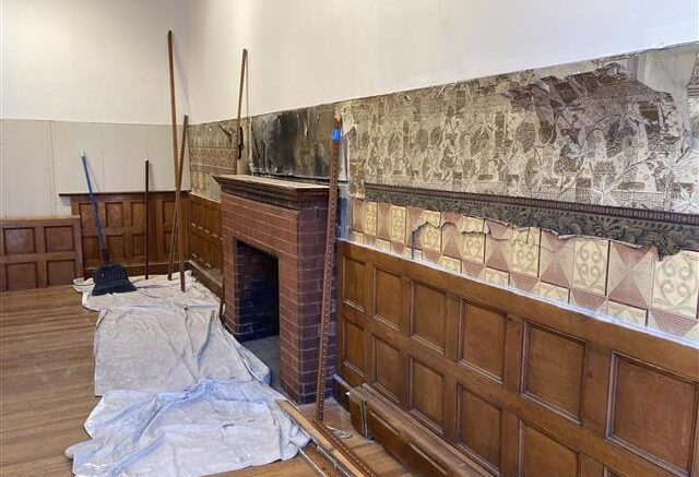 Renovations are underway at the Tioga Arts Council
