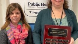Tioga County Public Health announces Employee of the Fourth Quarter 