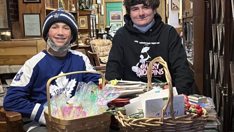 Owego Youth Spread Love at the Riverview