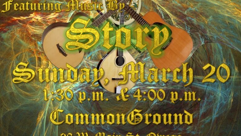 Story returns to CommonGround for Celtic Concert