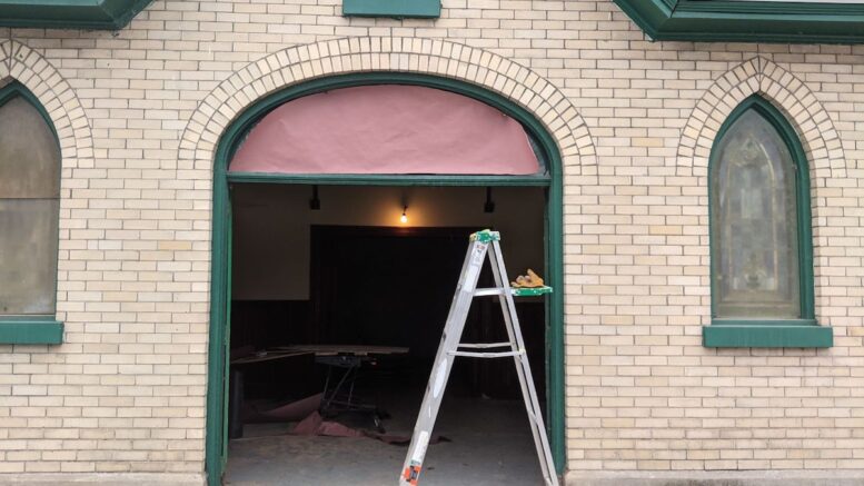 Friends have begun restoring the Evergreen Chapel windows