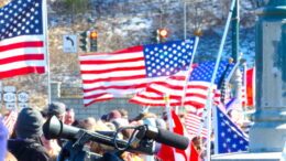 ‘People’s Convoy’ participants roll through Owego 