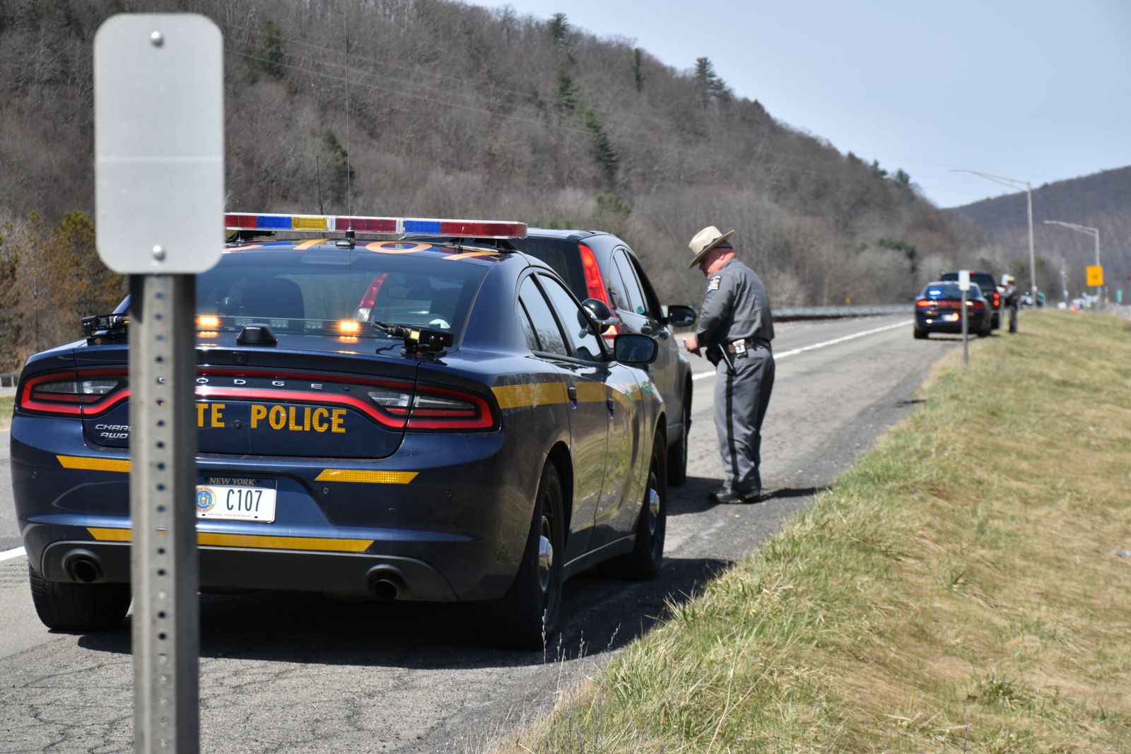 Troopers watch for risky and dangerous driving behavior during Operation Hardhat in Tioga County