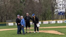 Hose Team Honors Longtime Owego Little League Volunteers