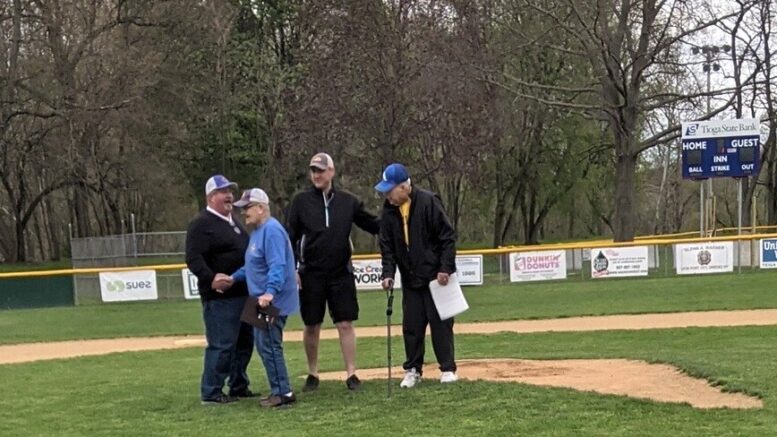 Hose Team Honors Longtime Owego Little League Volunteers