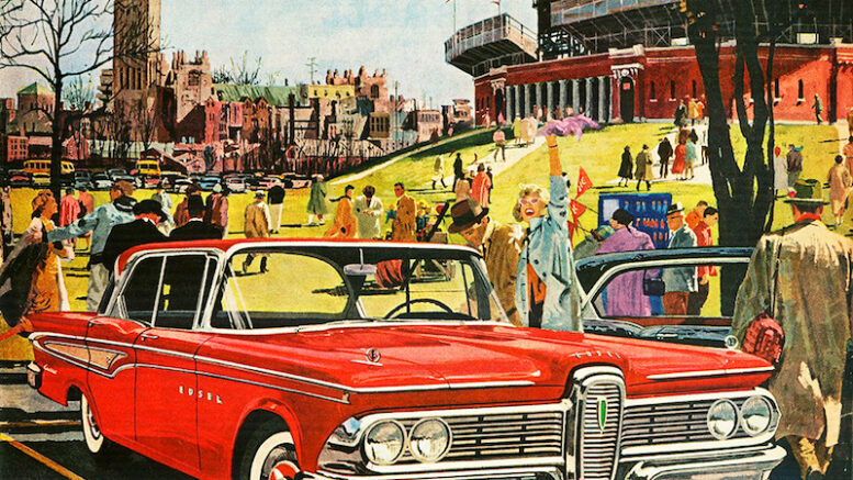 Cars We Remember / Collector Car Corner; The 1958 to 1960 Edsel flop: gimmicks, name, union problems and design