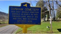 Dunham Cemetery awarded grant for Historical Marker from William G. Pomeroy Foundation