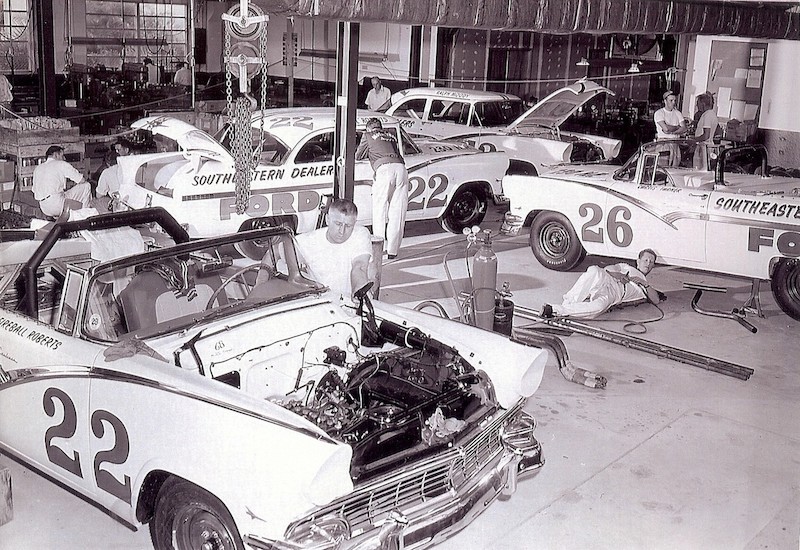 Car Collector Corner / Cars We Remember; NASCAR convertible division and race ready Holman Moody 1959 Thunderbirds