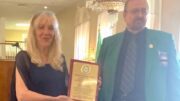 Owego Pennysaver Editor presented James W. Wright Journalism Award