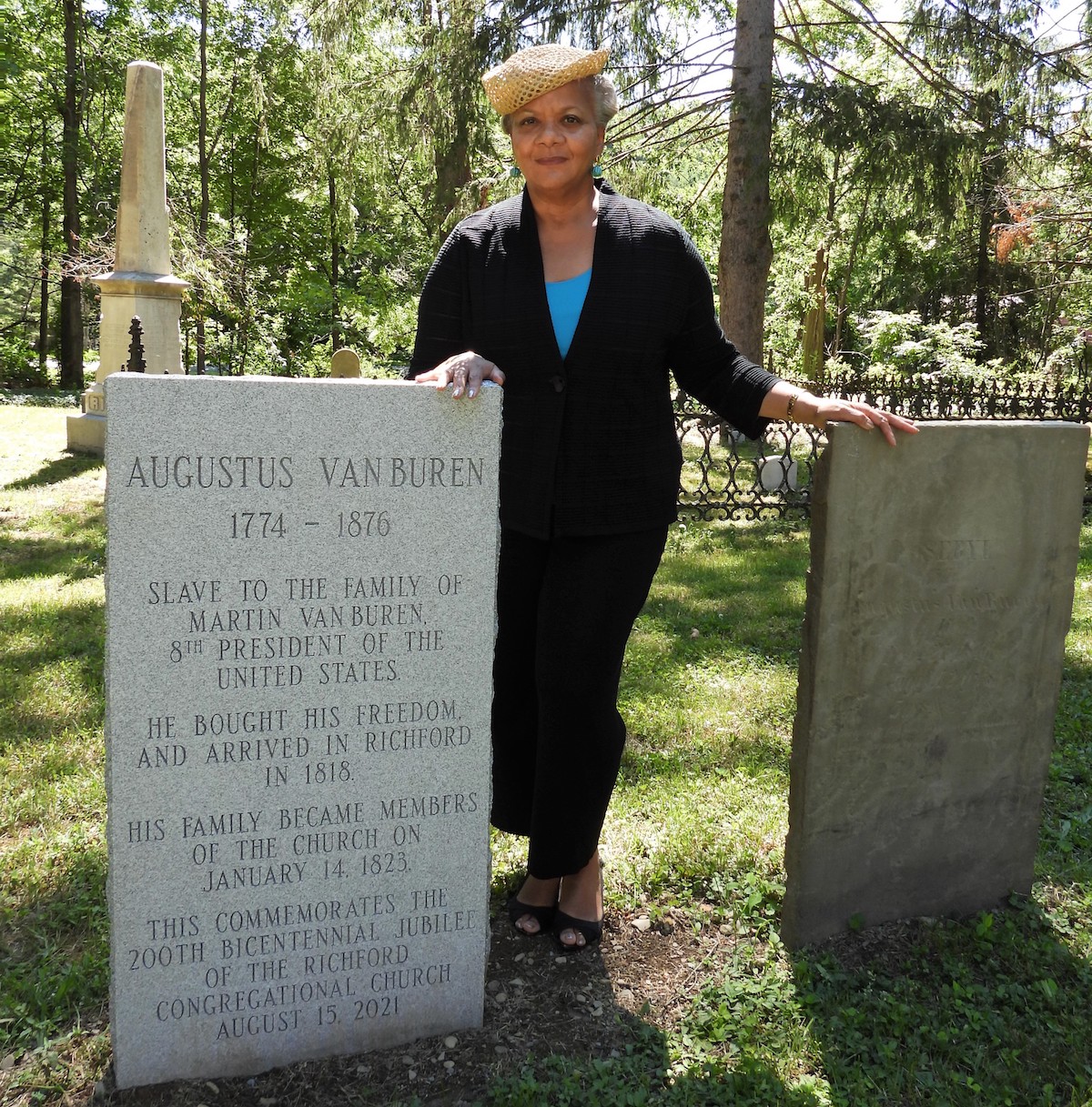 Richford memorial honors early settler and former slave