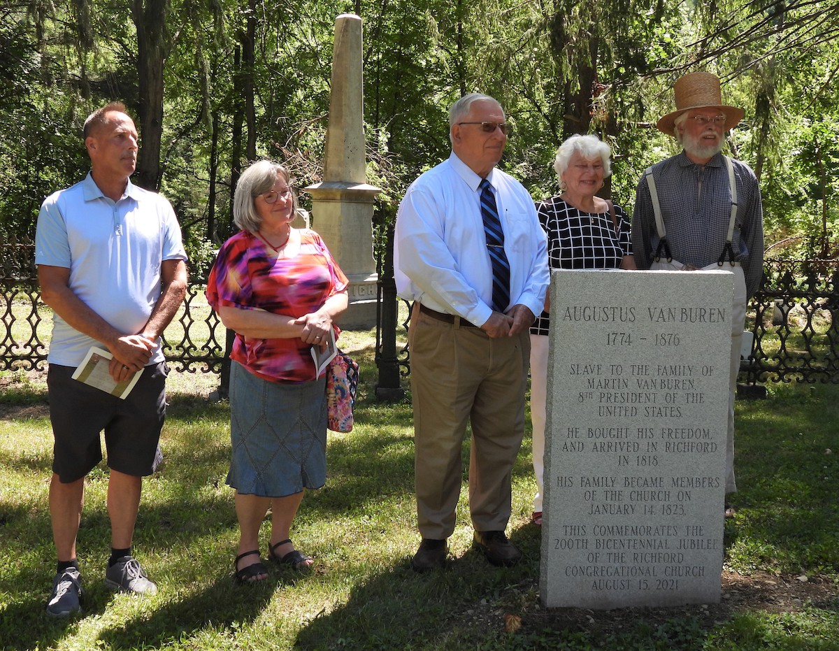 Richford memorial honors early settler and former slave Owego