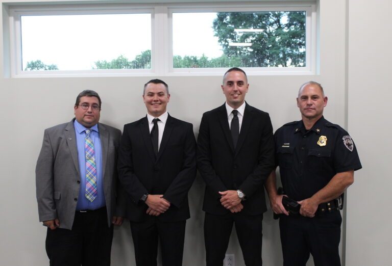 Owego Police Department two new members to the force Owego