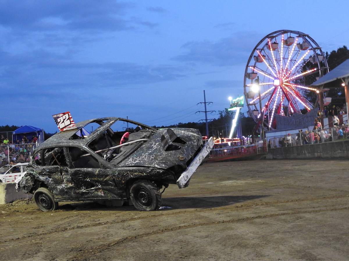 Updated Demo Derby action and more at the Tioga County Fair! Owego