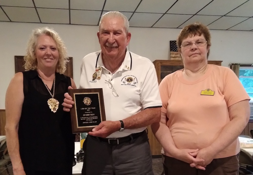 Owego Lions hold Installation Dinner Owego Pennysaver Press