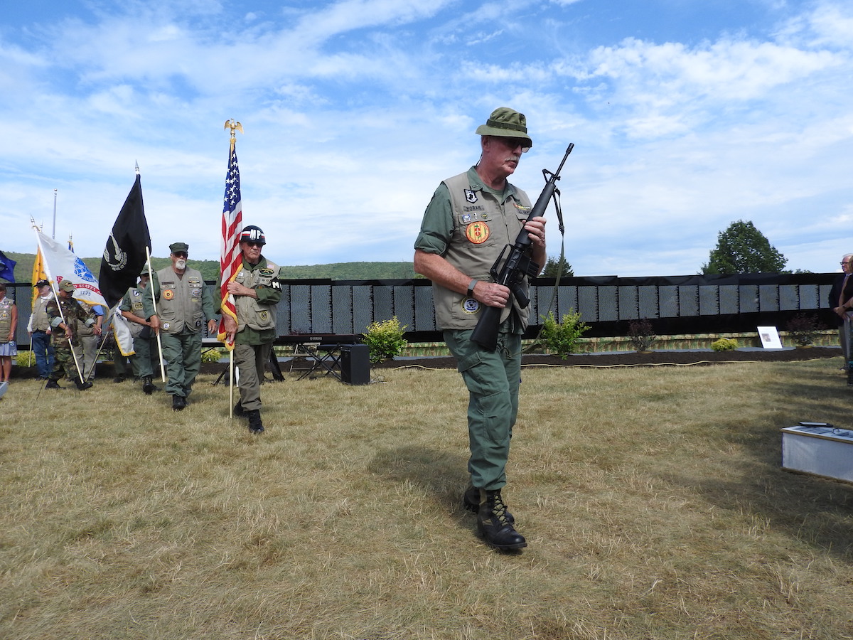 Vietnam Veteran Moving Wall rolls into Elmira 