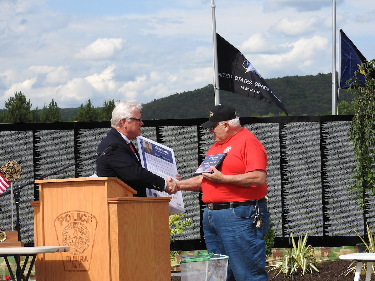 Vietnam Veteran Moving Wall rolls into Elmira 