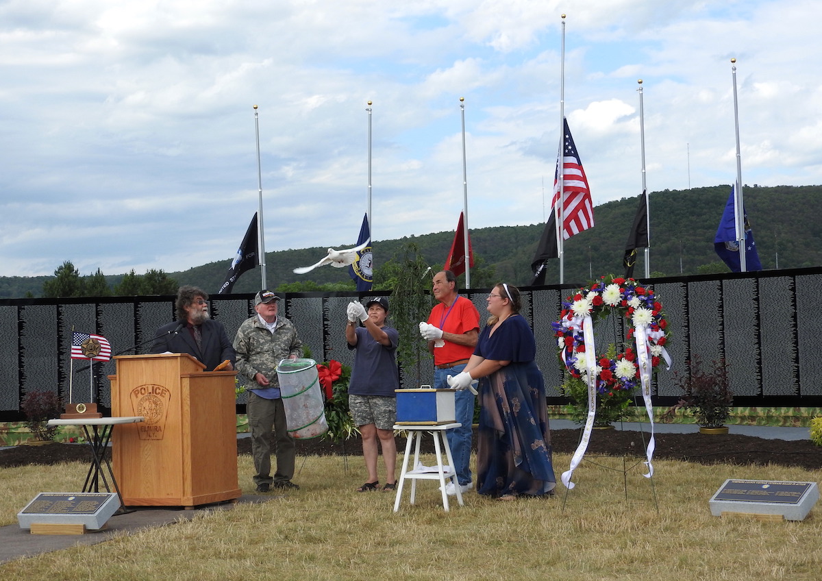 Vietnam Veteran Moving Wall rolls into Elmira 