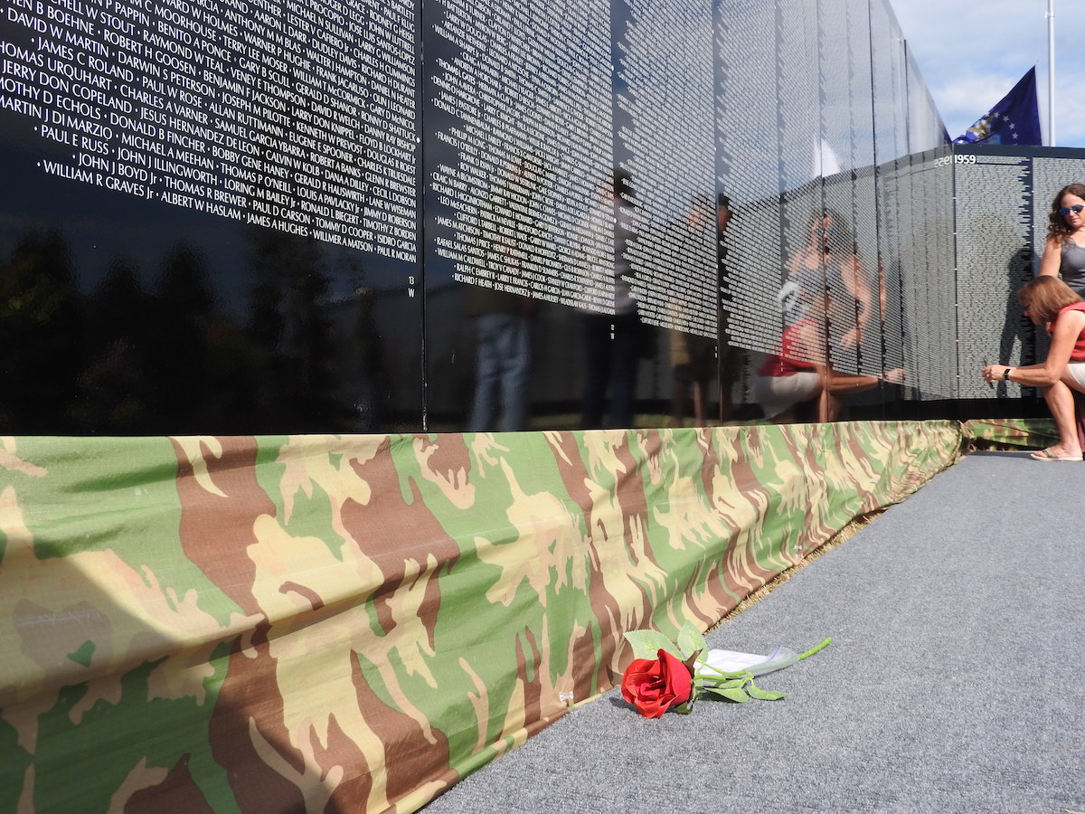 Vietnam Veteran Moving Wall rolls into Elmira 