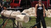 Lumberjack Competition at the Tioga County Fair