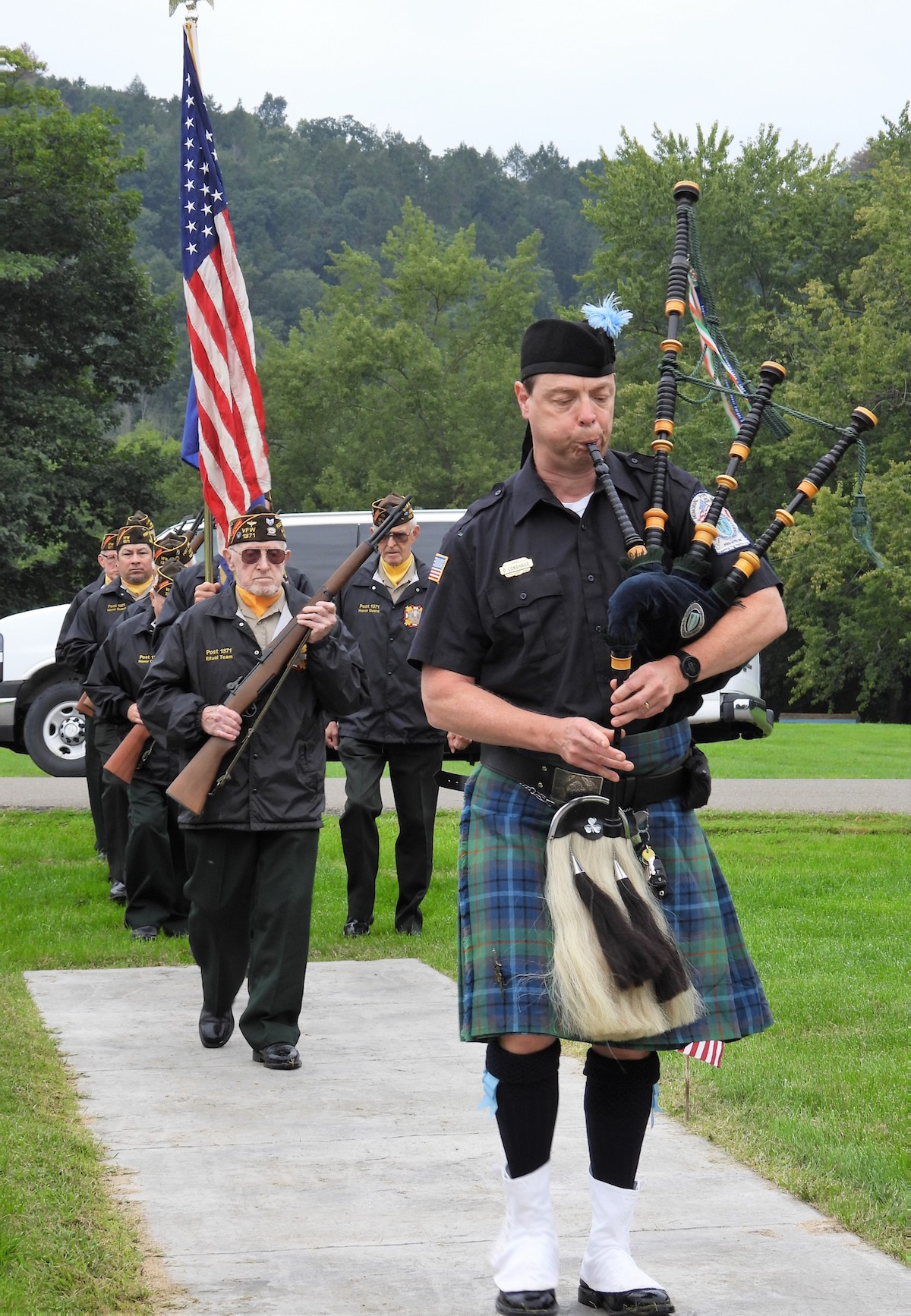 9/11 ceremony remembers the fallen; honors the bravest