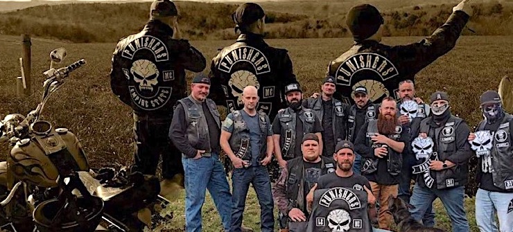 Pictured are members of the Punishers, Apalachin New York Chapter, Law Enforcement Motorcycle Club. Provided image.