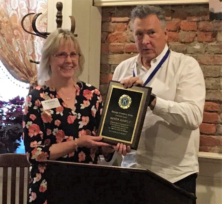 Owego Kiwanian honored with Hixson Fellowship Owego Pennysaver Press