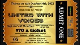 Tickets on sale now for Tioga United Way’s ‘United with Voices’