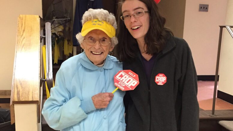 Tioga County CROP Hunger Walk on October 16 recognizes Eudora Shuler