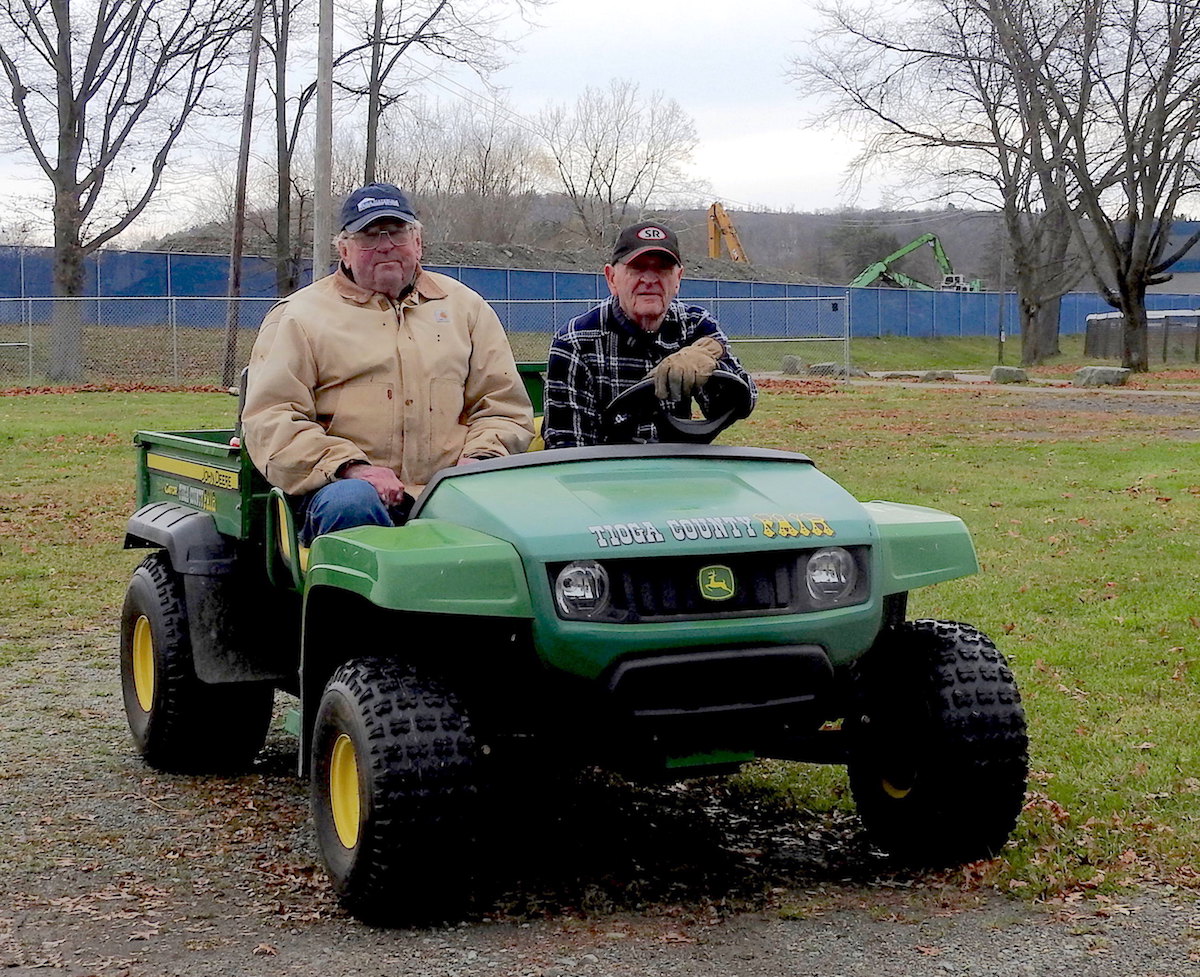 Photo Checking things twice! Owego Pennysaver Press