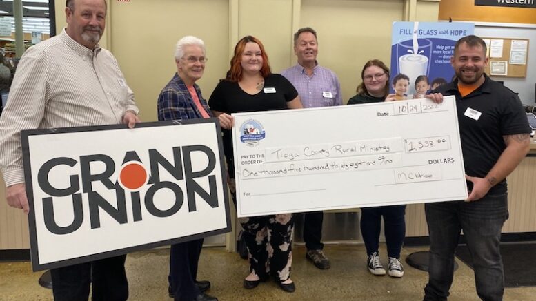 Grand Union raises nearly $25,000 to fight hunger in New York