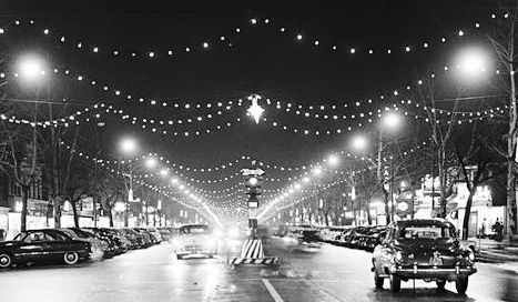 Cars We Remember/Collector Car Corner; Cruising under the Christmas lights, then and now