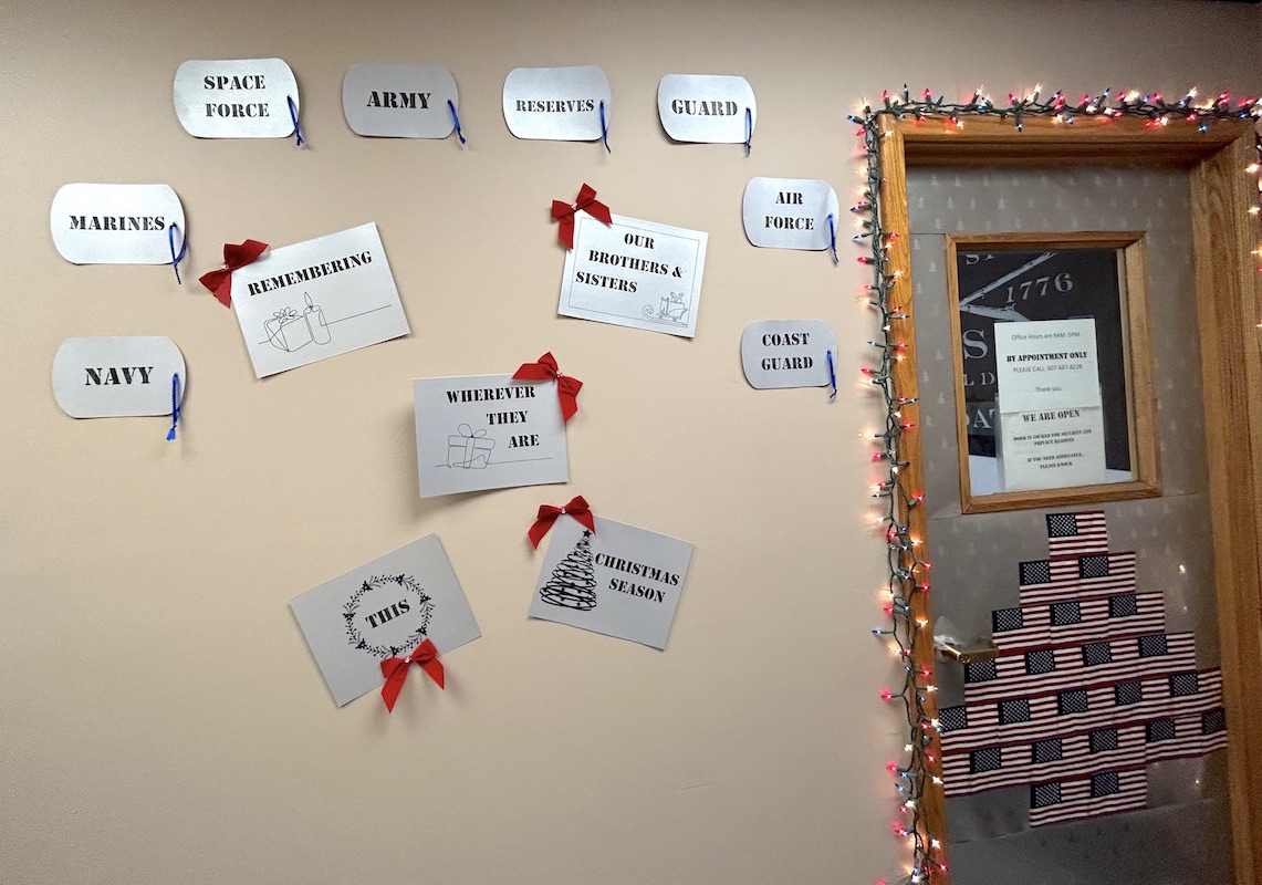 Door decorating contest boosts holiday spirits and employee morale