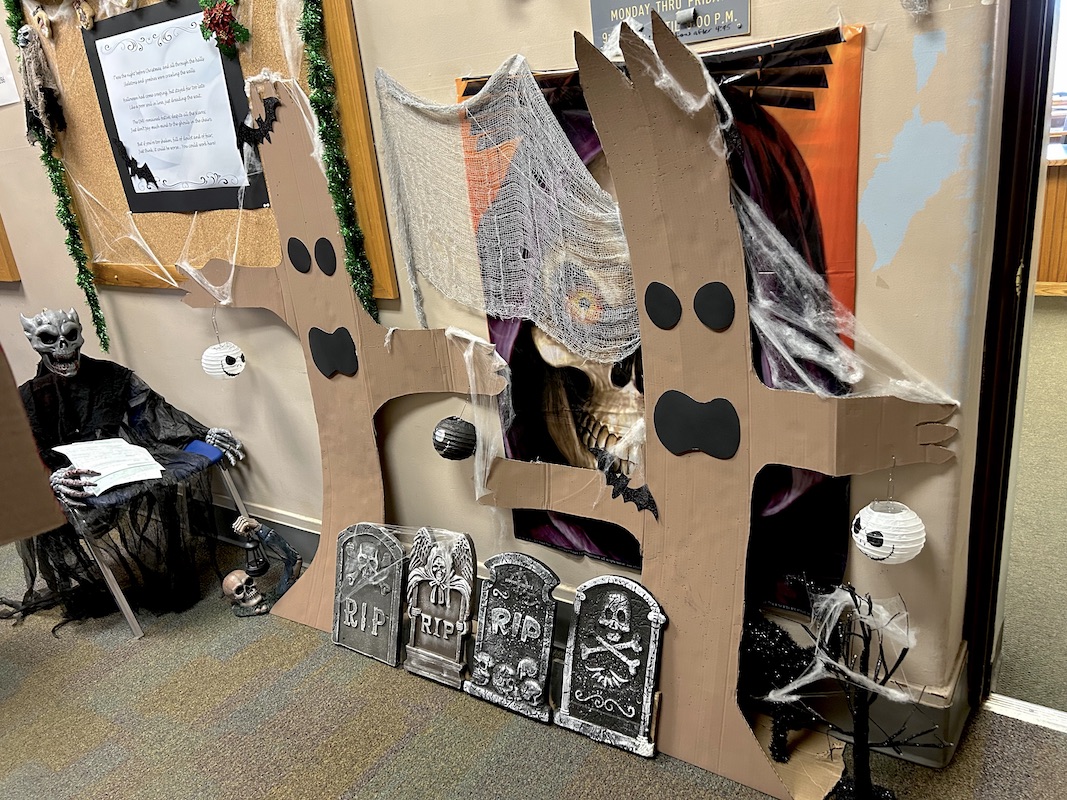 Door decorating contest boosts holiday spirits and employee morale