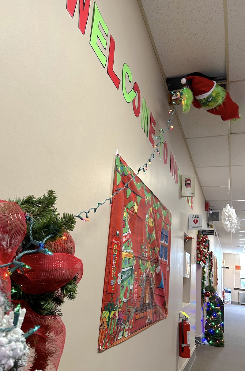 Door decorating contest boosts holiday spirits and employee morale