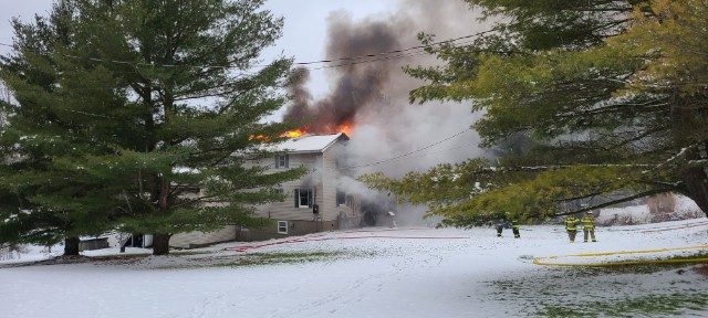 Home destroyed on Carmichael Road Thursday; GoFundMe set up to assist family