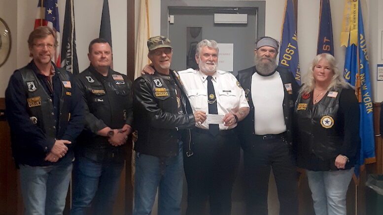 American Legion Riders donate to assist homeless veterans